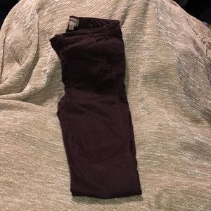 J.Crew Burgundy Pant